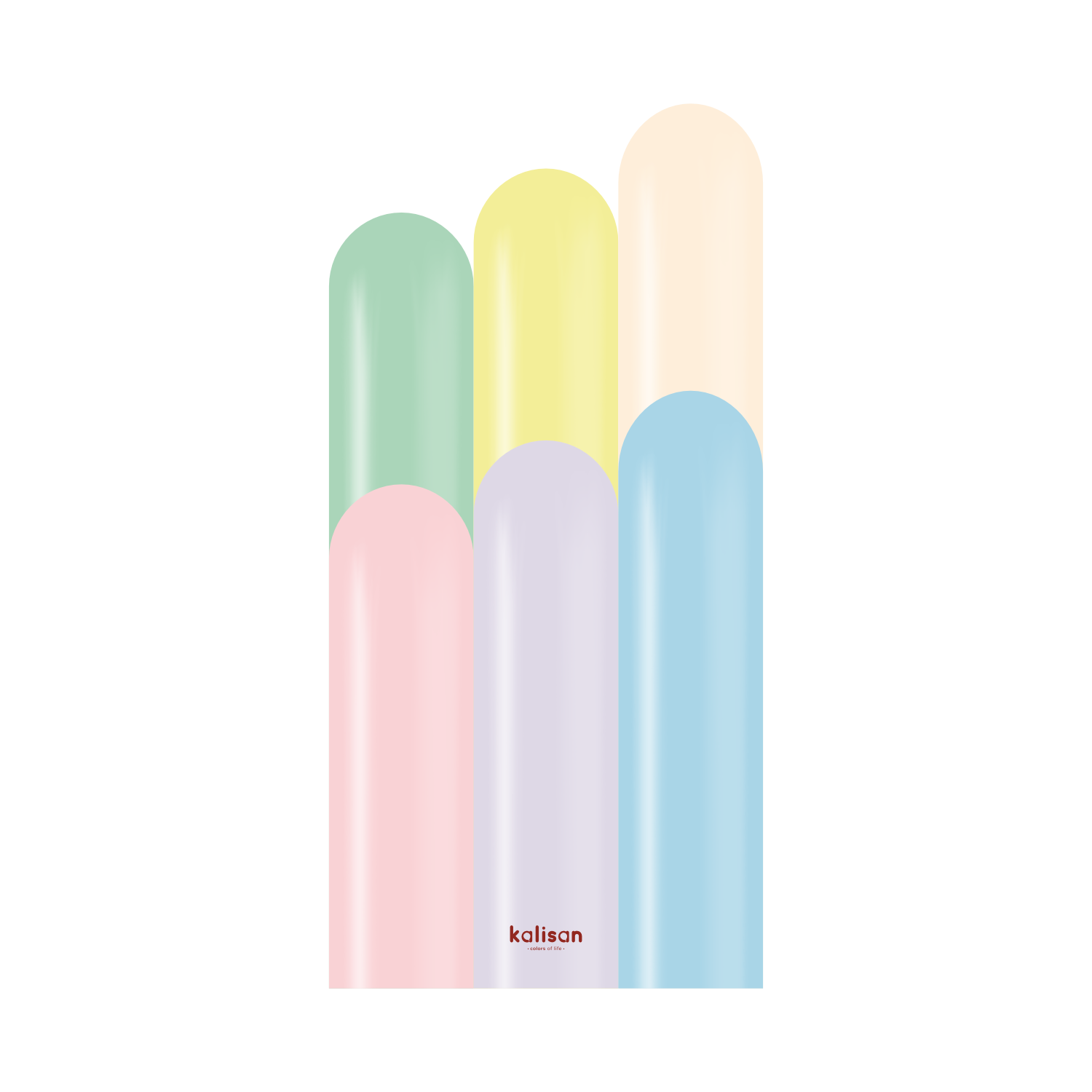 Kalisan 160 Macaron Pale Assorted (Nozzle Up)