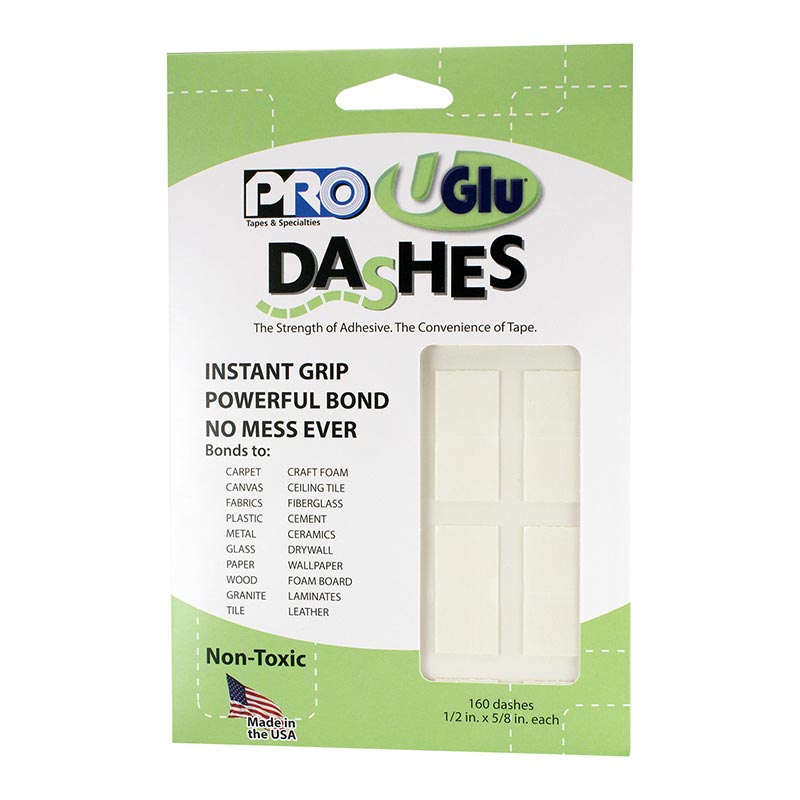 Pro Tapes UGlu Balloon Dashes 1/2" X 5/8" (160 Pieces)